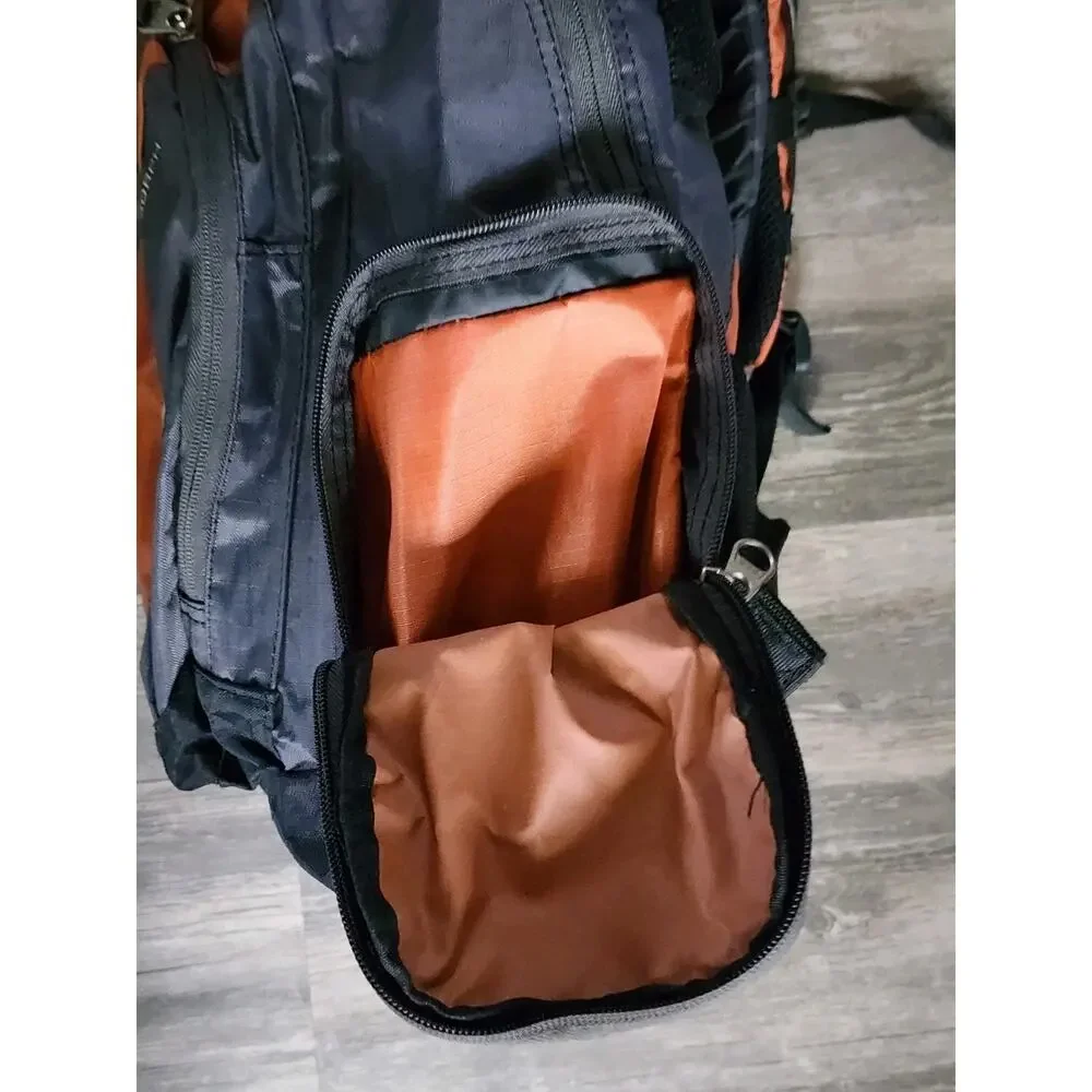 Outdoor Products Morph 8.0 Backpack School Travel Hiking Orange/Grey